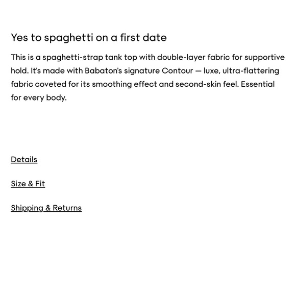 Aritzia Babaton Contour Cami Tank - Picture 5 of 5